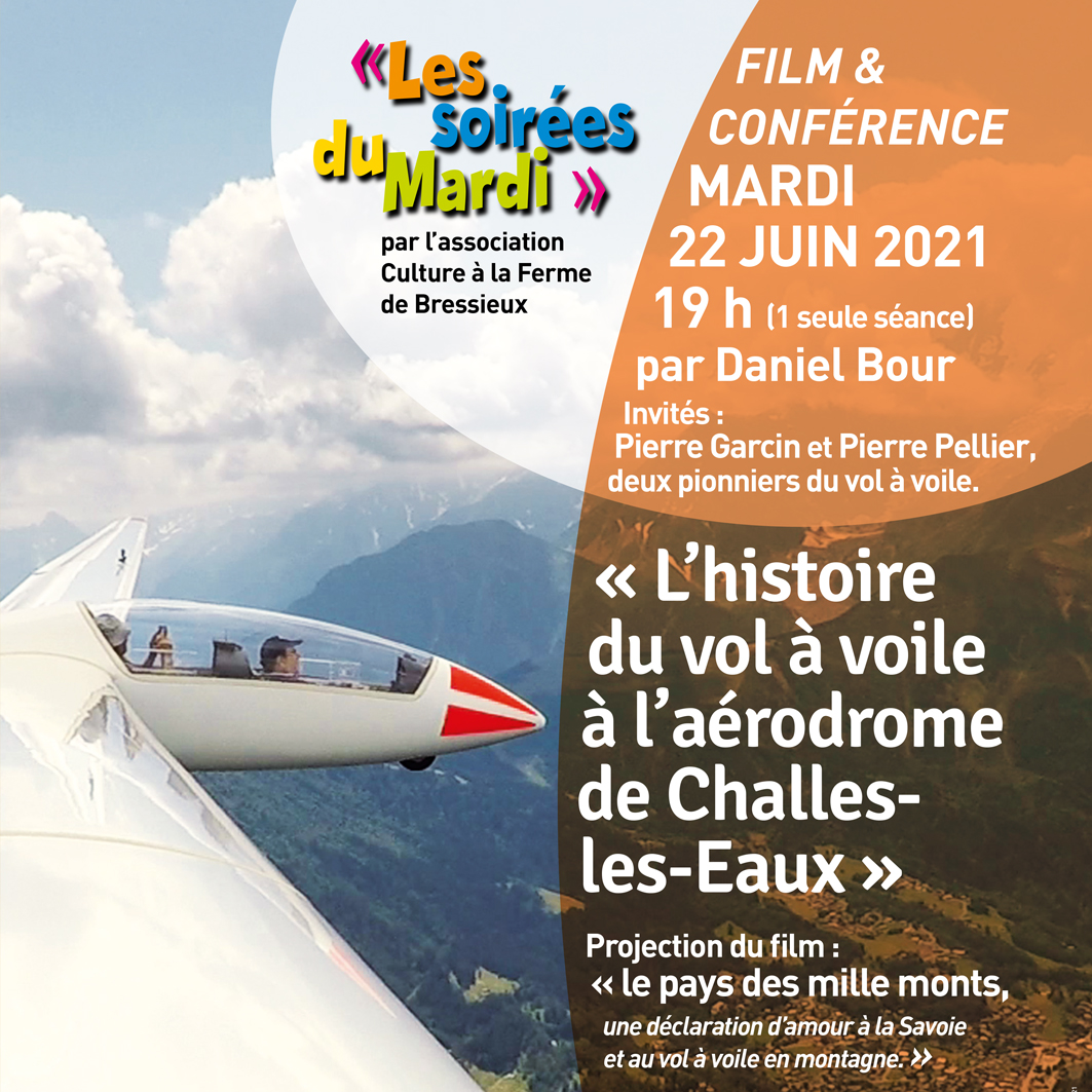 Conférence : Histoire du vol à voile à l’Aérodrome de Challes-les-Eaux